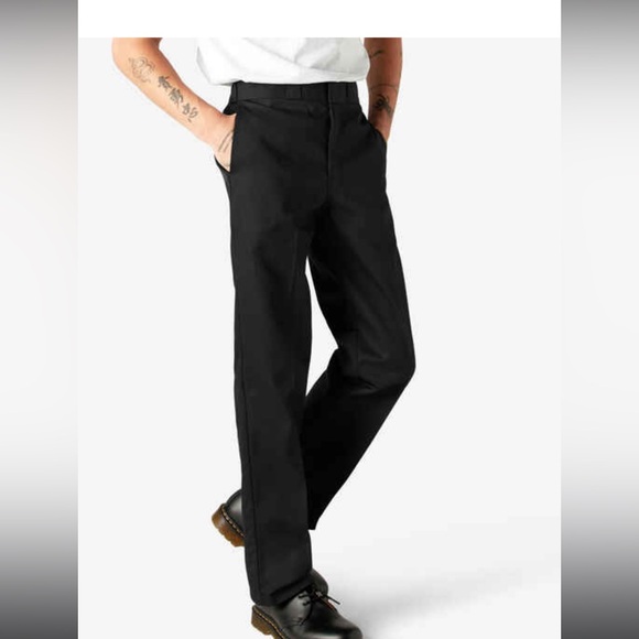 Dickies men’s black original work pants 38x30 dressy nice work pants classic - Picture 8 of 14